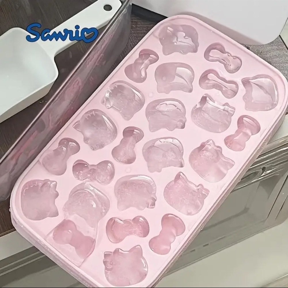 Sanrio Pink Character Ice Mold